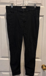 Madewell Roadtripper‎ Faded Black Skinny Jeans Women Size 32 Grunge Whimsigoth Photo 0