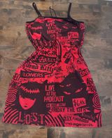 Dolls Kill x Emily the Strange Age of Strange Mini Dress L NWOT Photo 0