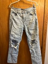 American Eagle Distressed Denim Jeans Photo 0