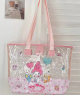 My Melody Transparent PVC Tote Bag – Sanrio Shoulder Bag Photo 0