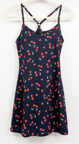 Outdoor Voices Women Cherry Print Coquette Athletic Tennis Exercise Dress XS Photo 0