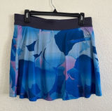 Callaway Skort Medium Blue Purple Floral Opti-Dri TrueSculpt Golf Tennis Skirt Photo 0