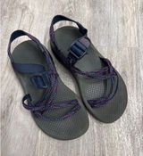 Chacos Womens Z/Cloud 2 Navy Pink Strappy Hiking Sandals Toe Loop Size 6 Womens Photo 0