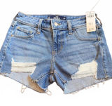 Hollister Women's Distressed Denim Shorts Size 23 Photo 0