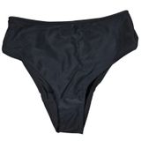 Aerie Black Cheeky Bikini Bottoms High Waisted Swimwear Size XS‎ Photo 0
