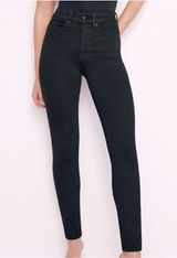 Good American Good Legs Skinny Jeans Women’s Size 8 in Black Photo 0