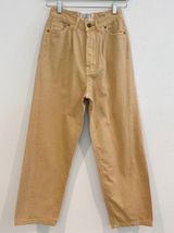 Sandrine Rose Fred Pleated Tapered Jeans Free People 24 Cotton Boho Slouchy Chic Photo 0