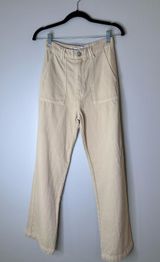 Zara tan cargo jeans Photo 0