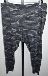 Maurices Camo Print High Waist Leggings, Black Grey Camouflage, Plus Size 3X Photo 0