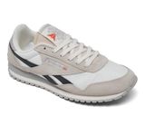 Reebok Classic Low-Top Sneaker in White, Light Gray & Black Photo 0