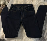 Levi's Dark Blue Skinny Jeans with Sleek Tapered Design Photo 0