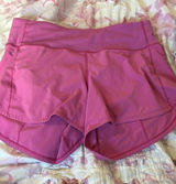 Lululemon Speed Up 2.5" Hi-Rise Sonic Pink Shorts 6 Photo 0