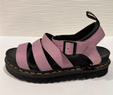 Dr. Martens Blaire Sandals‎ Womens 10 Purple Leather Strappy Platform AW004 Photo 0