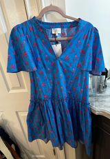 Sugarlips Dress Mini Blue Floral Photo 0
