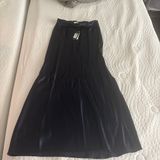 Aritzia Maxi Slip Satin Skirt Photo 0
