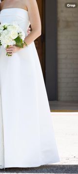 White Formal Dress Size 00 Photo 0