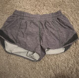 Grey Lululemon Hotty Hot Shorts 2.5" Low-Rise Photo 0