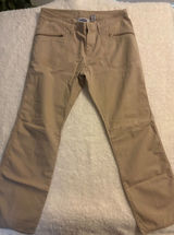 Vintage Old Navy Womens Khaki Ripstop Cargo Pants Tan Straight Leg Size 12 Photo 0