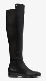 Michael Michael Kors Bromley Over The Knee Riding Boots Women's Black Size 5.5 Photo 0