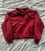 Red quarter zip Photo 0