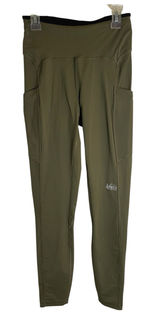 REI Co Op Olive Green Drawstring Waist Leggings With Stash Pockets Size Small Photo 0