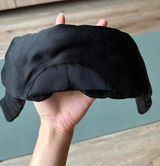 NUOJIA Black 100% mulberry silk sleep mask, similar to the $80 Drowsy sleep mask Photo 0