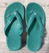 Crocs Classic II Flip Flops Teal Green Unisex Sandals Size Men 7 Women 9 206119 Photo 0