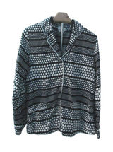Kate Spade Pajama Top Size M Black Polka Dot Button Down Sleepwear‎ Loungewear Photo 0