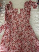 NWT Francesca’s summer dress pink Photo 0