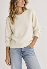 Jenni Kayne Saturday Sweatshirt Crewneck Oatmeal Cream S Photo 0