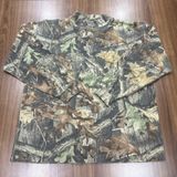 Vintage 90s Duxbak Advantage Timber Camo Long Sleeve Shirt Size XL Photo 0