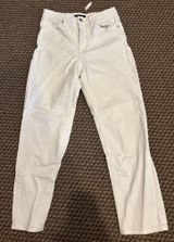 Banana Republic white straight leg jeans size 27 Photo 0