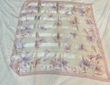 Beautiful Vintage Silk Scarf. Pink Photo 0
