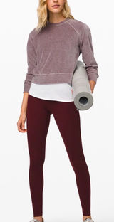 Lululemon’s Align HR Pant 28” Leggings in Garnet Size 4 NWT Photo 0