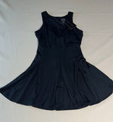 Erne Black Athletic Tennis/Pickleball Dress Sleeveless Pleated Dress size Medium Photo 0