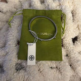Tory Burch Silver Bangle Bracelet Photo 0