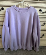 Purple crewneck Photo 0