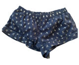 Victoria Secret Sleep Shorts NavyPrint Elastic‎ Waist Lounge Cozy Size M Photo 0