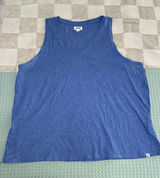 Pact‎ Blue V-Neck Tank Top XXXL Photo 0