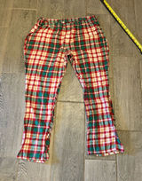 jammies for your family - green, red, and white plaid pajama pants - size xxl Photo 0