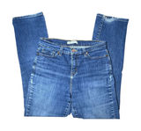 Levis 512 Perfectly Slimming Straight Leg Jeans Medium Wash Blue Denim W30 L30 Photo 0