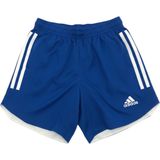 Adidas Shorts Women S Blue 3-Stripe Athletic Soccer Running Gym Photo 0
