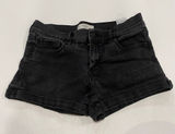 Abercrombie & Fitch Black Denim Cuffed Jean Shorts Size 4 / 27 Photo 0