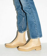 Loeffler Randall Raquel Khaki Crepe‎ Sole Chelsea Boot Womens Size 5.5 Photo 0