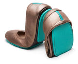 Tieks by Gavrieli Metallic Bronze Ballet Flats Size 8 Photo 0