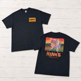 Gildan Hanks Grille and Bar McGaheysville VA Pig Graphic T-Shirt Black Medium Photo 0