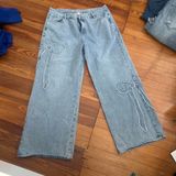 Bow jeans Blue Size XL Photo 0