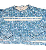 Addison Bay Lombard Crewneck Sweatshirt Courtside Blue Floral - XL Photo 0