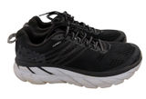 Hoka One One Clifton 6 Black White Running Shoes Womens 10 1102873-BWHT Photo 0