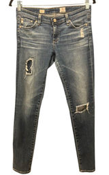 AG Adriano Goldschmied Distressed Jeans 27R Photo 0